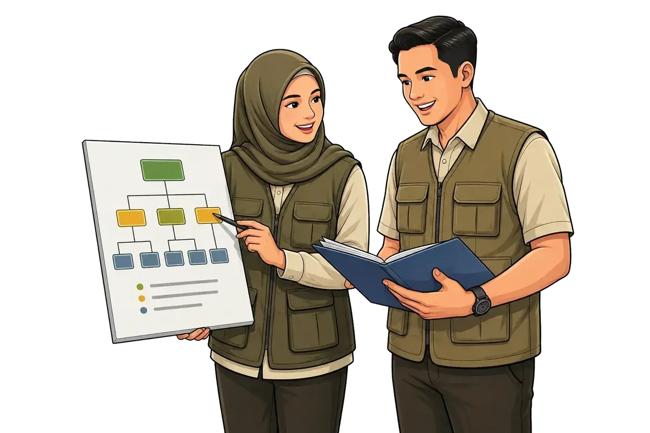 Ilustrasi tematik untuk halaman Dasar Hukum