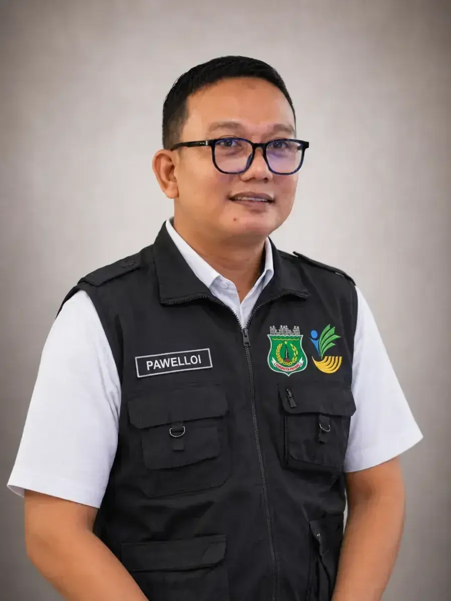 Kepala Dinas Sosial Kabupaten Pinrang, H. Andi Pawelloi Nawir, S.Sos., M.Si.